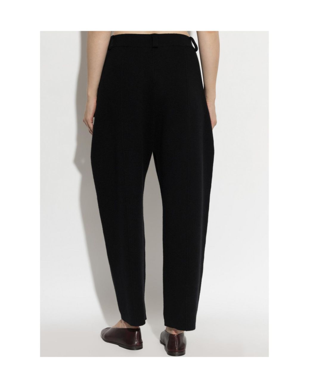 Lisa Yang Black Wrenda Tapered Pants