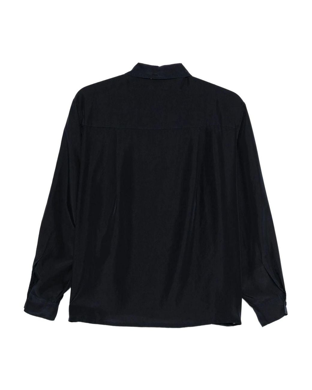 Forte_forte Blue Long-Sleeved Polo Shirt