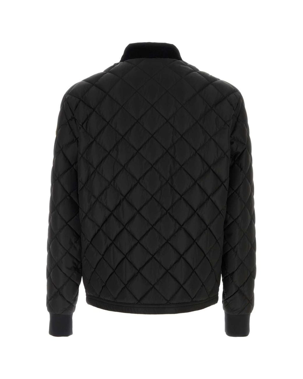 Moncler Black Eclal Quilted Bomber Jacket for men