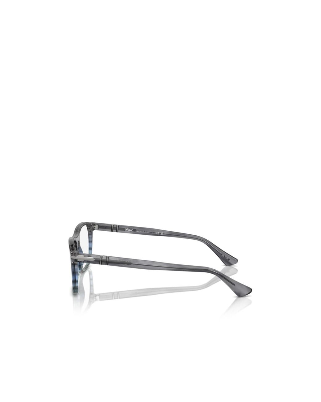 Persol Metallic Square-Frame Glasses for men