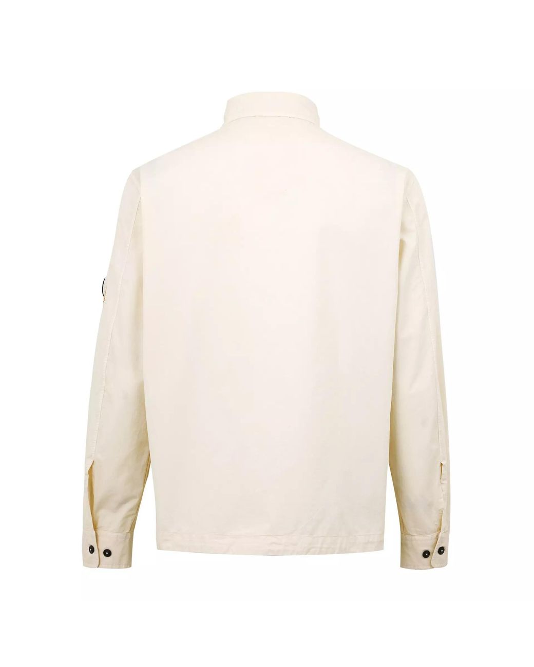 C P Company Natural Gabard Overshirt for men