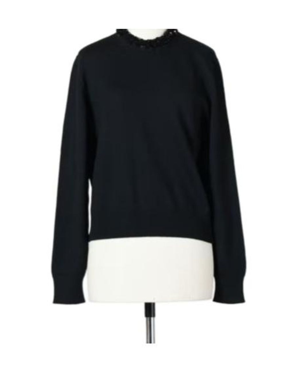 Jil Sander Black Long-Sleeved Sweater