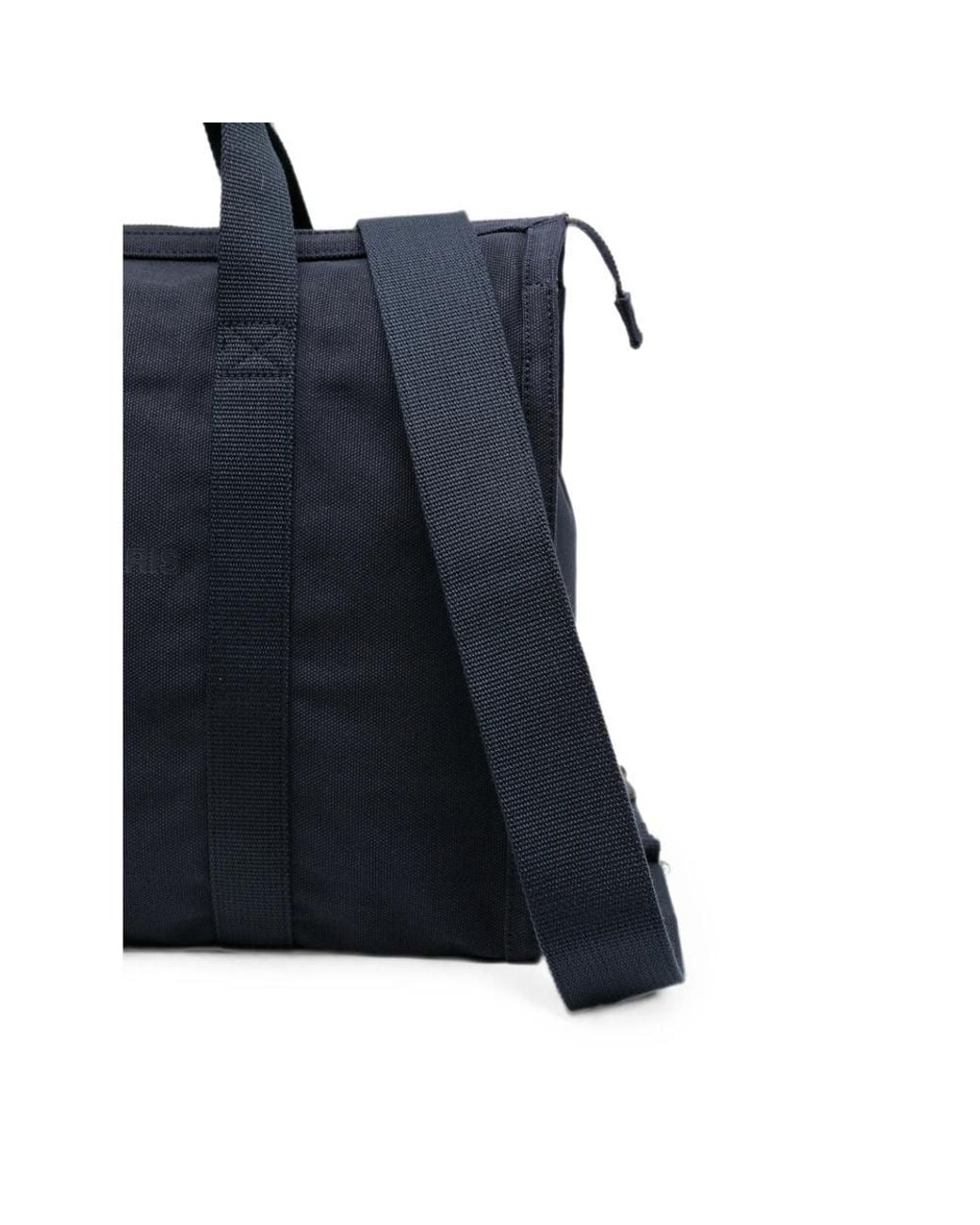 A.P.C. Blue Recuperation Logo Shoulder Bag for men