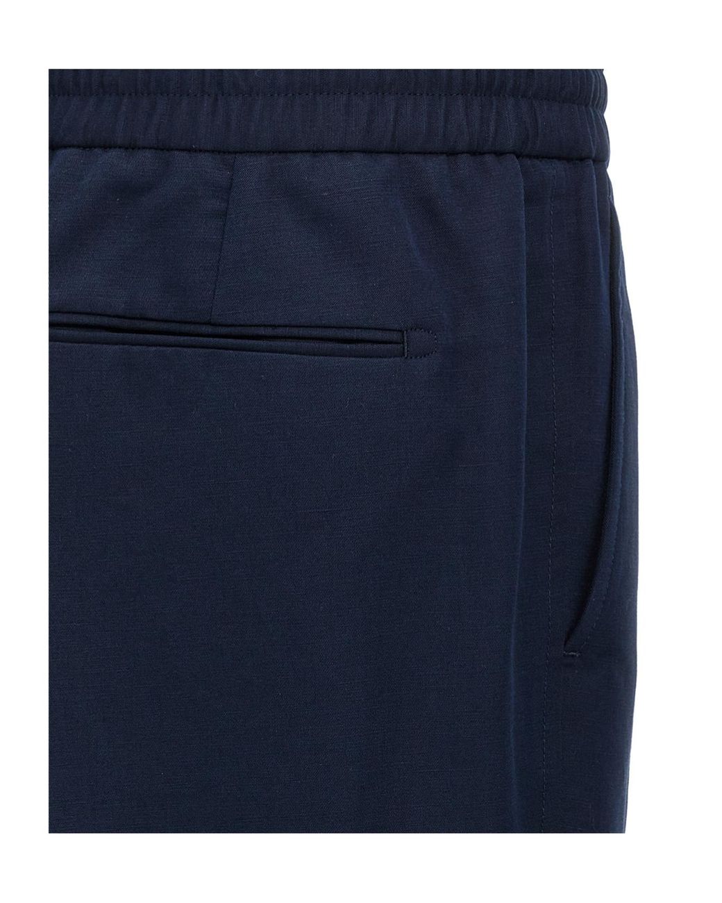 Brioni Blue Asolo Tailored Fit Pants for men