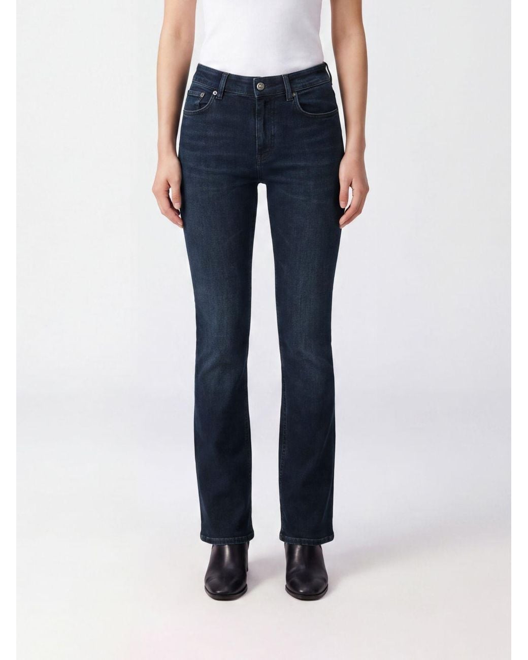 Dondup Blue New Lola Flared Jeans