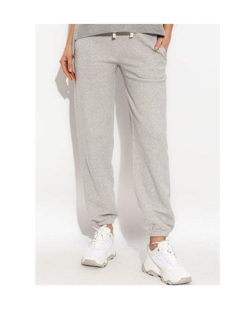 Jil Sander Gray Tapered Leg Sweatpants