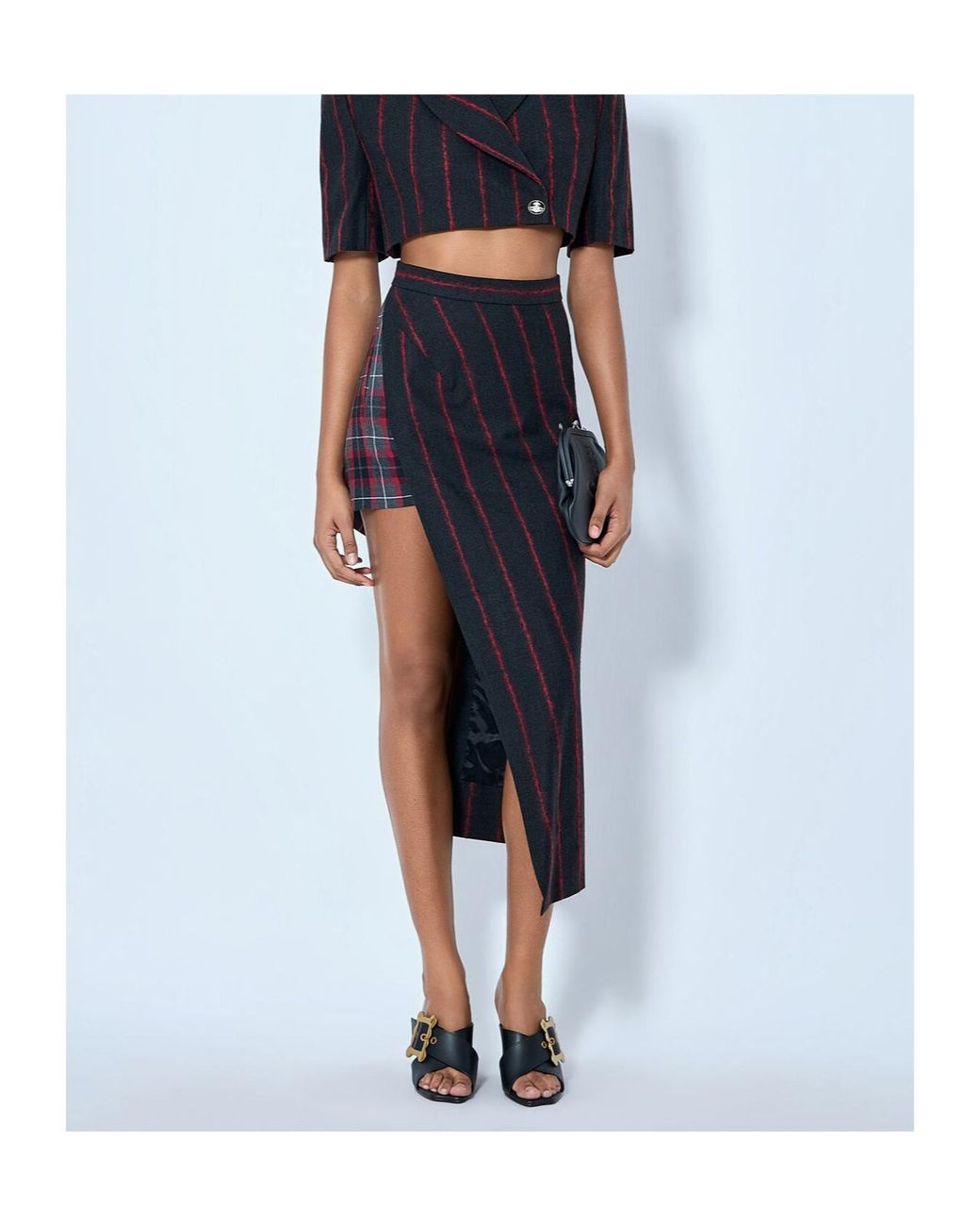 Vivienne Westwood Multicolor Maxi Infinity Skirt