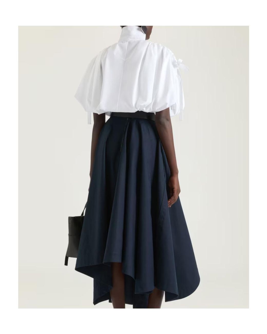 Givenchy White Cropped Shirt