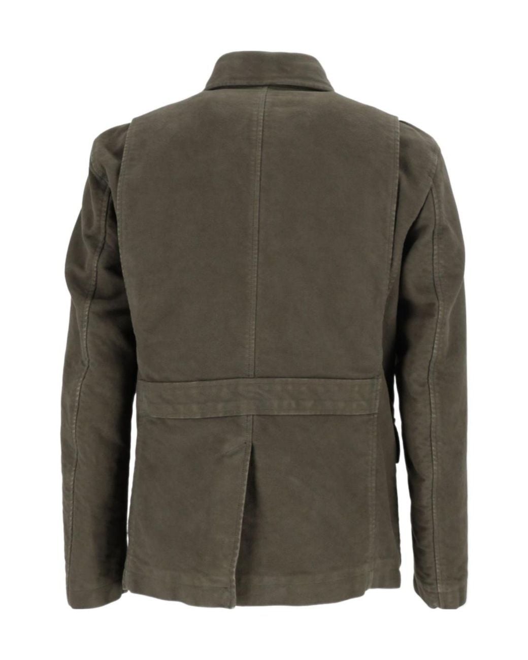 Aspesi Green Ray Multi-Pocket Jacket for men