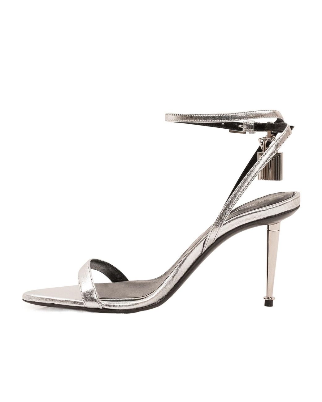 Tom Ford White Pointed-Toe High-Heeled Sandals