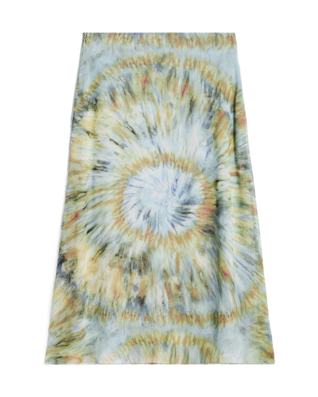 Céline Green Midi Skirt