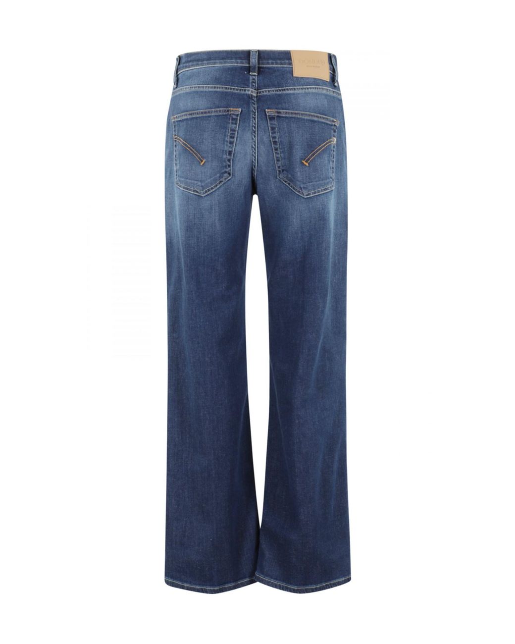 Dondup Blue Jacklyn Wide-Leg Jeans