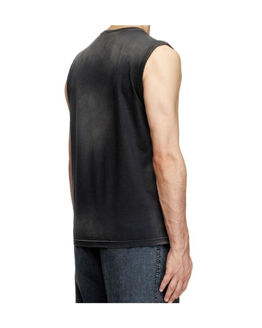 DIESEL Black Top Top for men