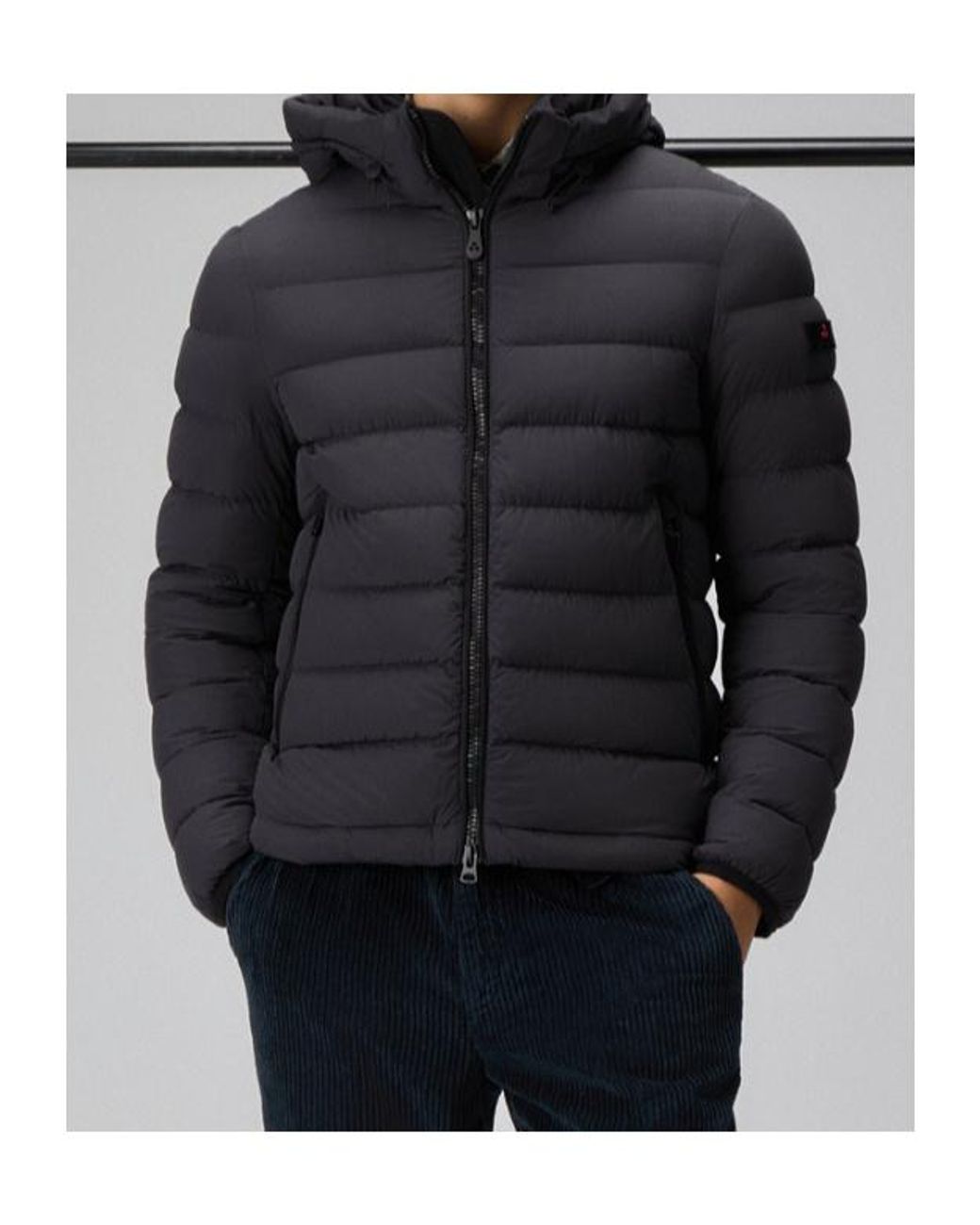 Peuterey Black Boggsns Down Jacket for men