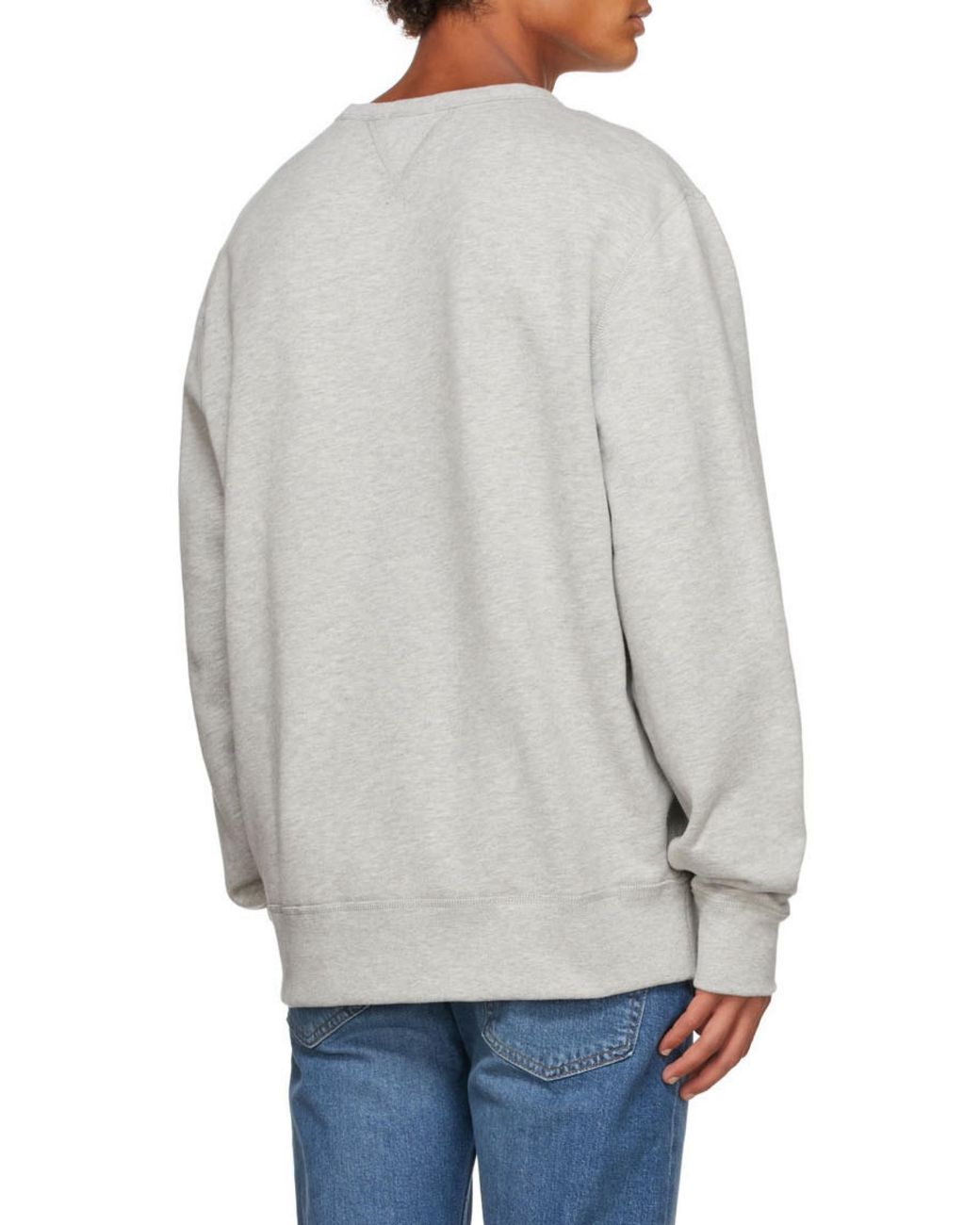 Polo Ralph Lauren White Logo Embroidered Sweatshirt for men