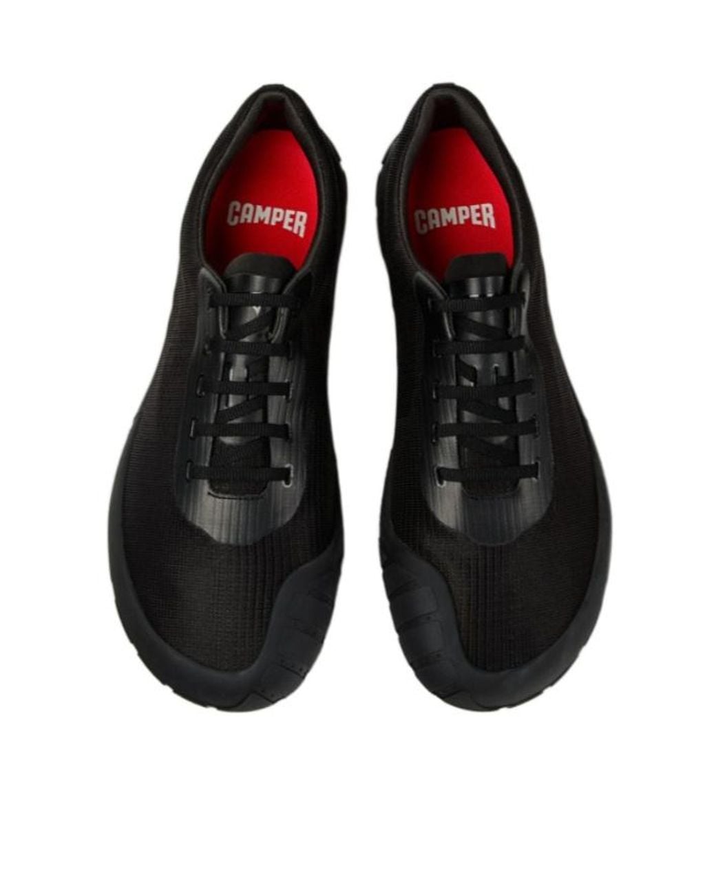Camper Black Peu Path Leather Sneakers for men