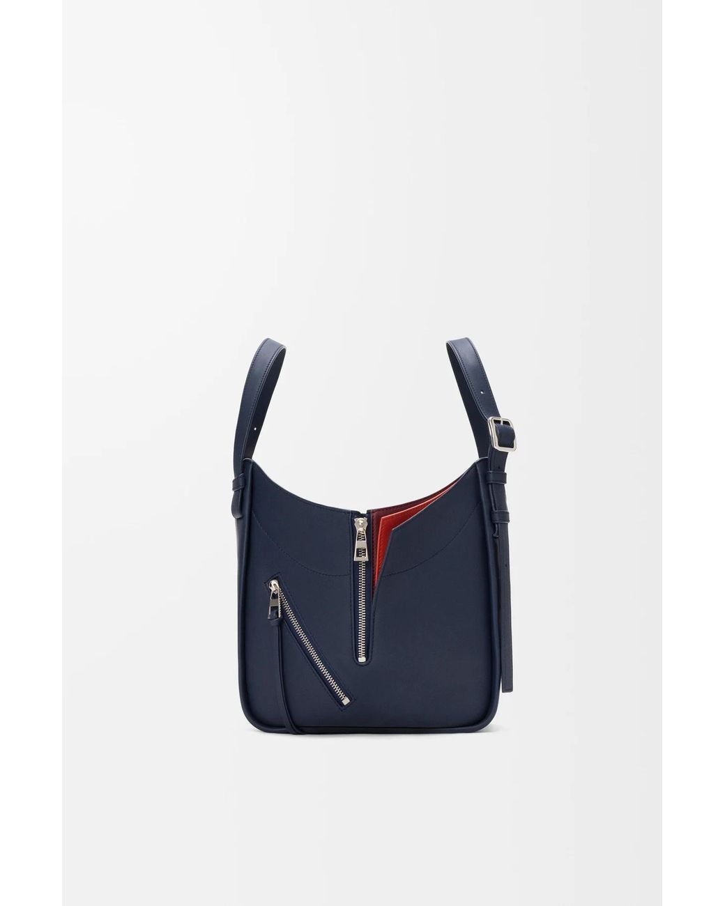 Loewe Blue Hammock Flip Layered Shoulder Bag