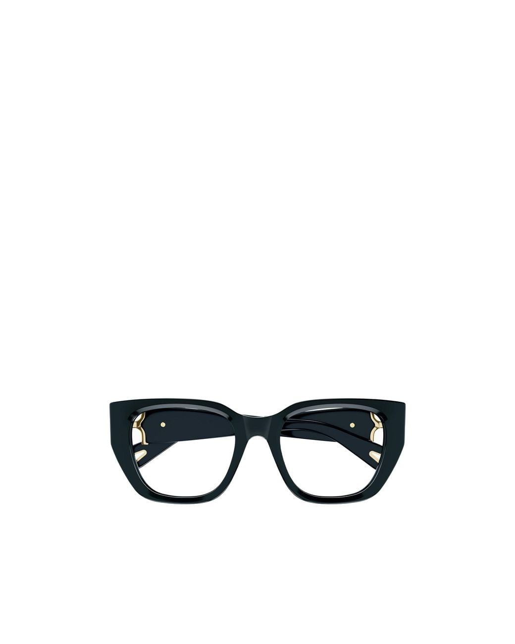 Chloé White Chloé Eyewear Cat-Eye Frame Glasses