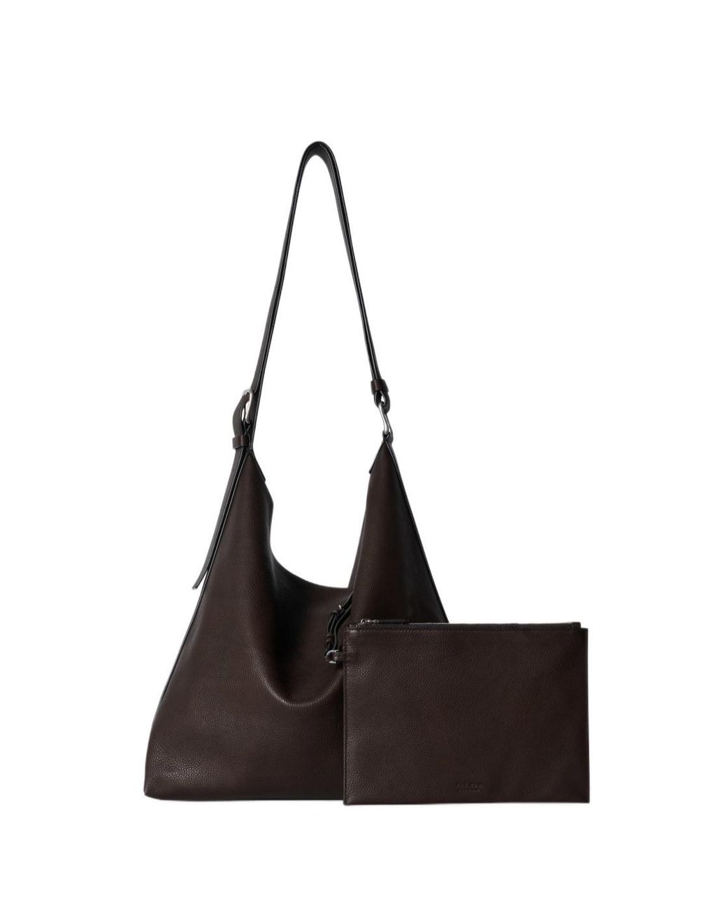 The Row Black Jean Shoulder Bag