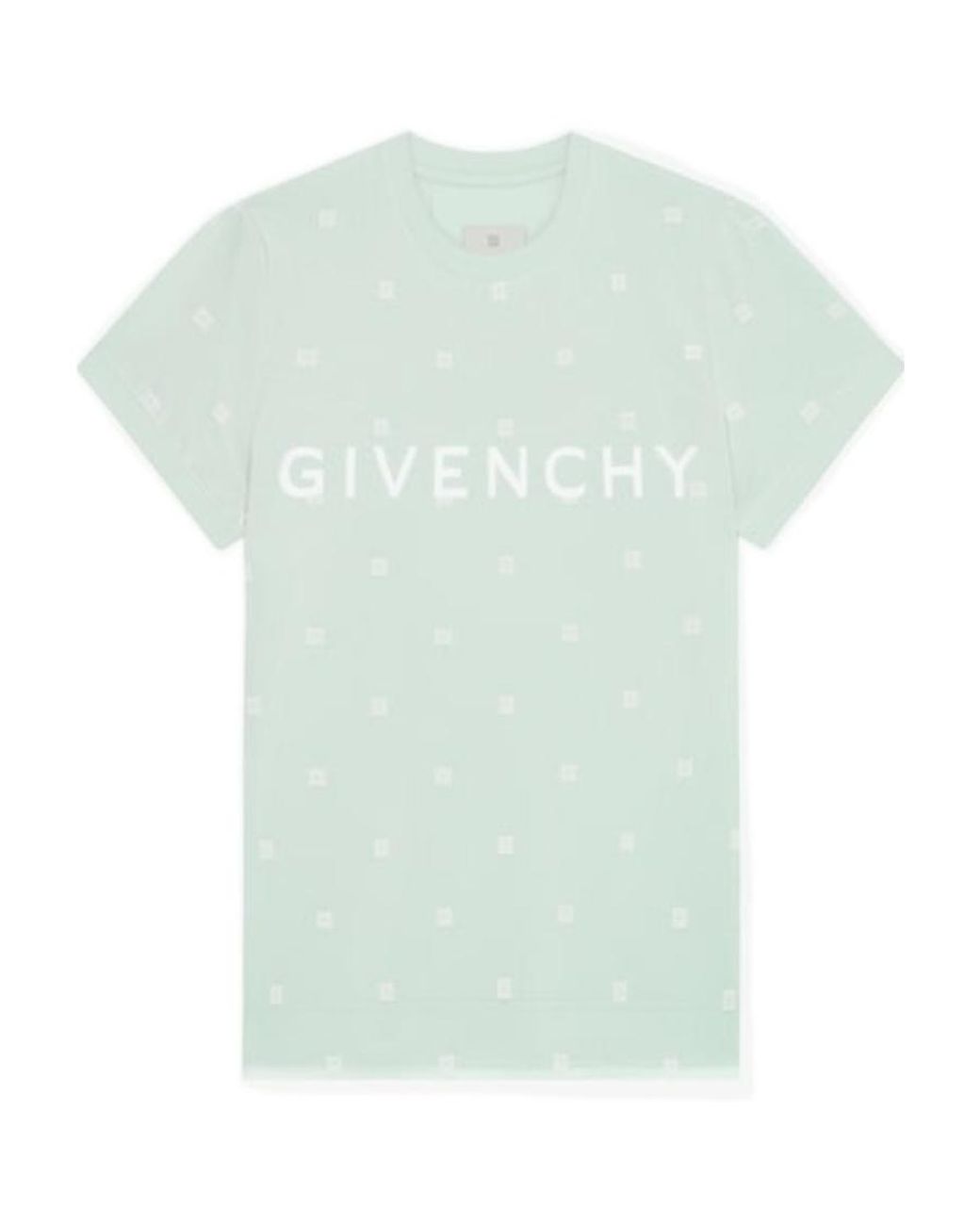 Givenchy Green Double Layered Fitted T-Shirt
