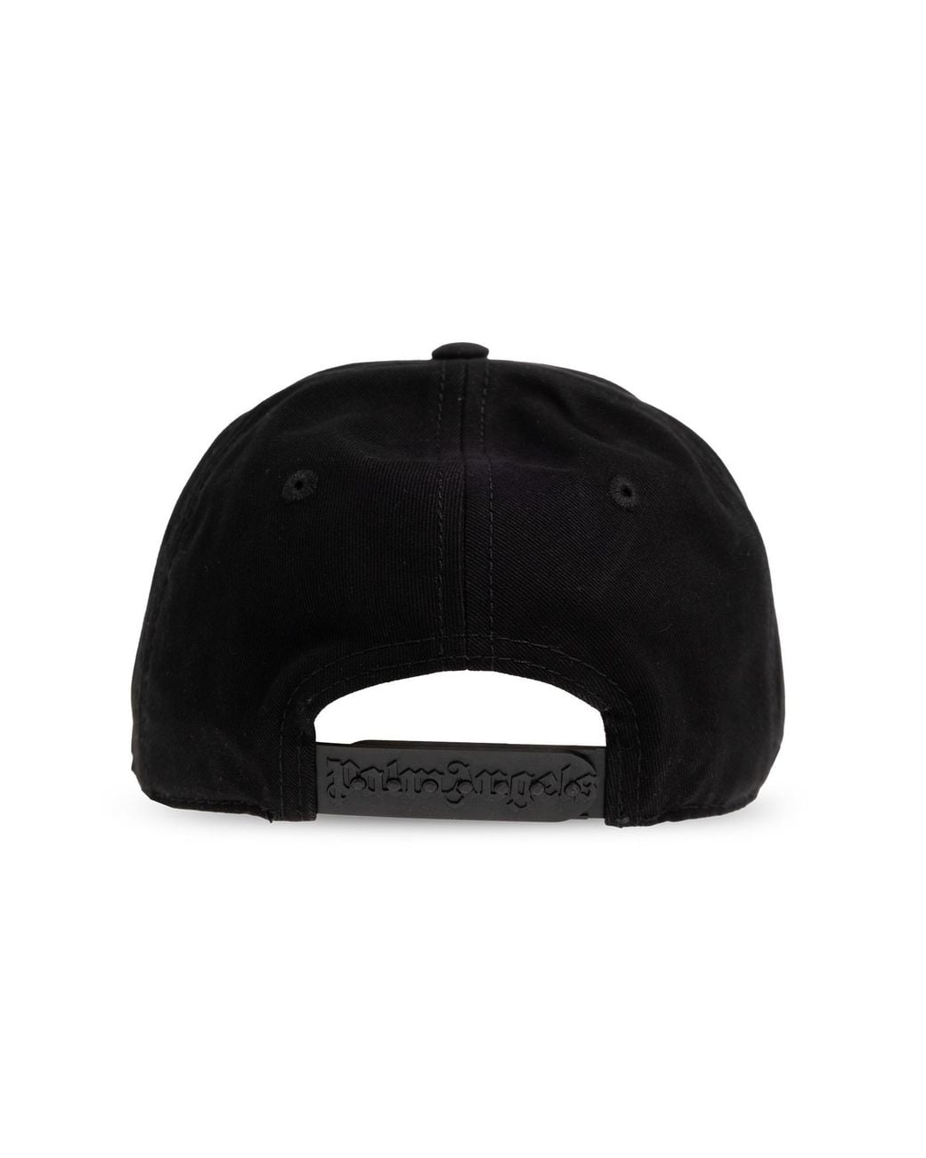 Palm Angels Black Logo Hat for men