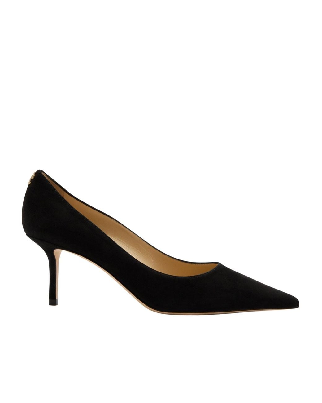 Jimmy Choo Black Suede Stiletto Heels