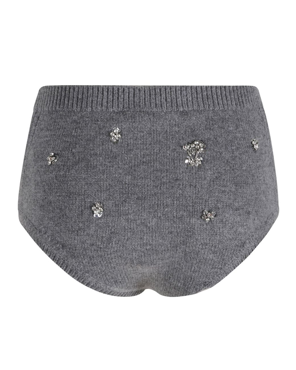 Jonathan Simkhai Gray Knit Shorts
