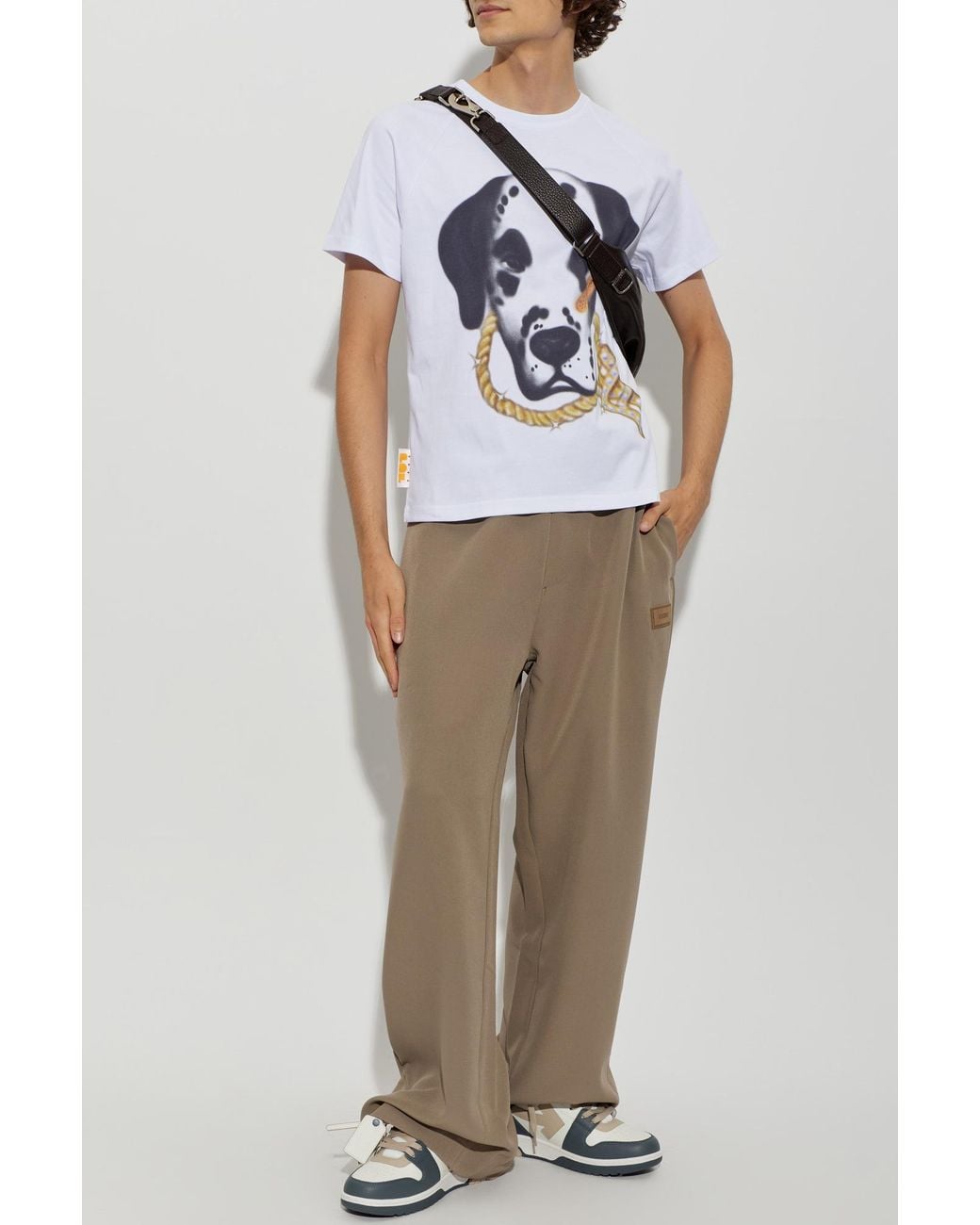 PDF CHANNEL Gray Printed T-Shirt for men