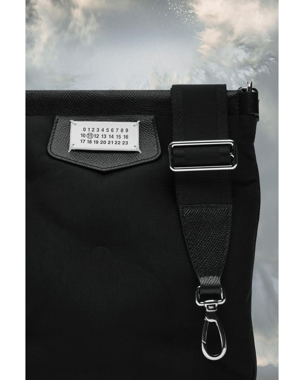 Maison Margiela Black Glam Slam Sport Flat Pocket for men