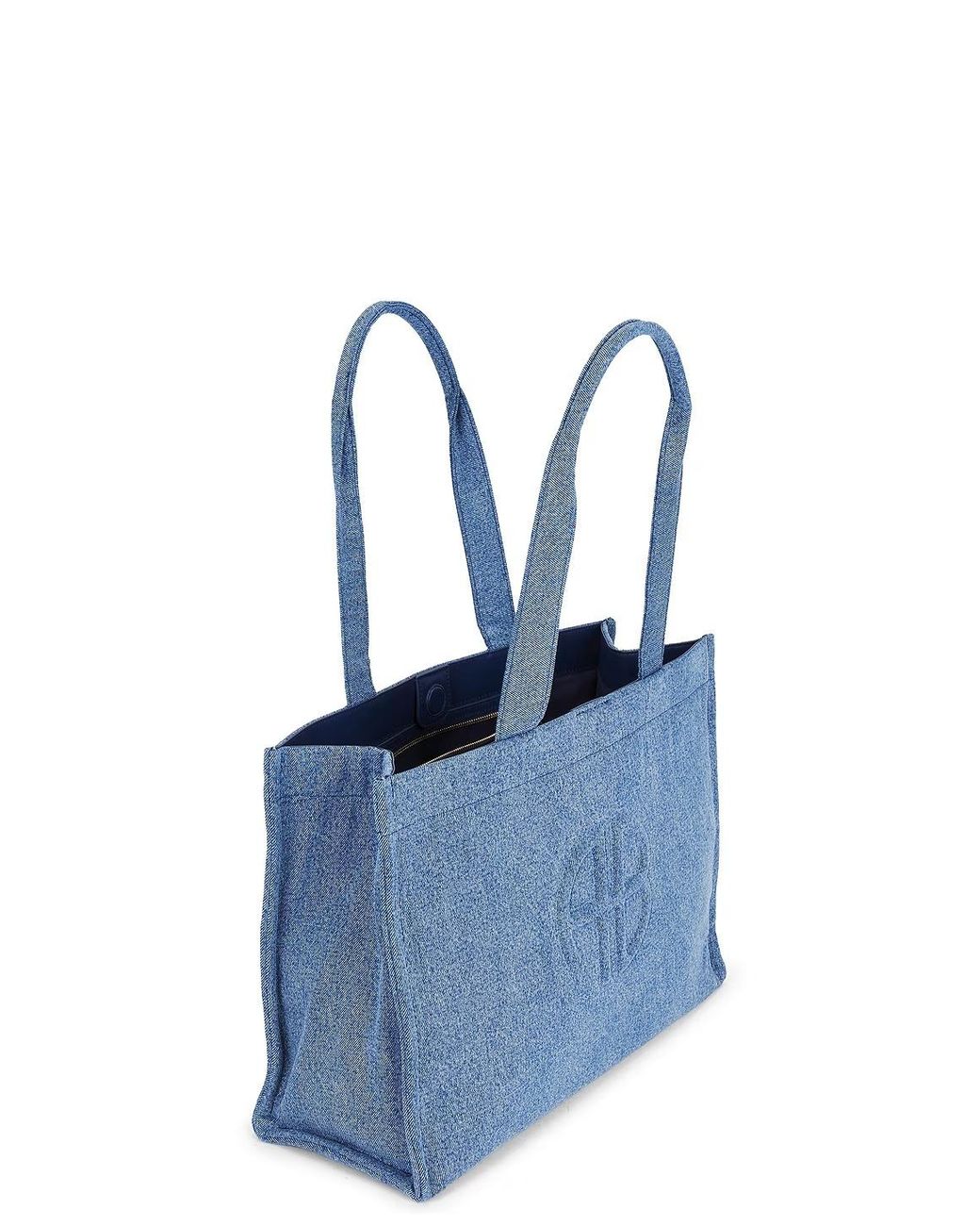 Anine Bing Blue Lara Tote Bag