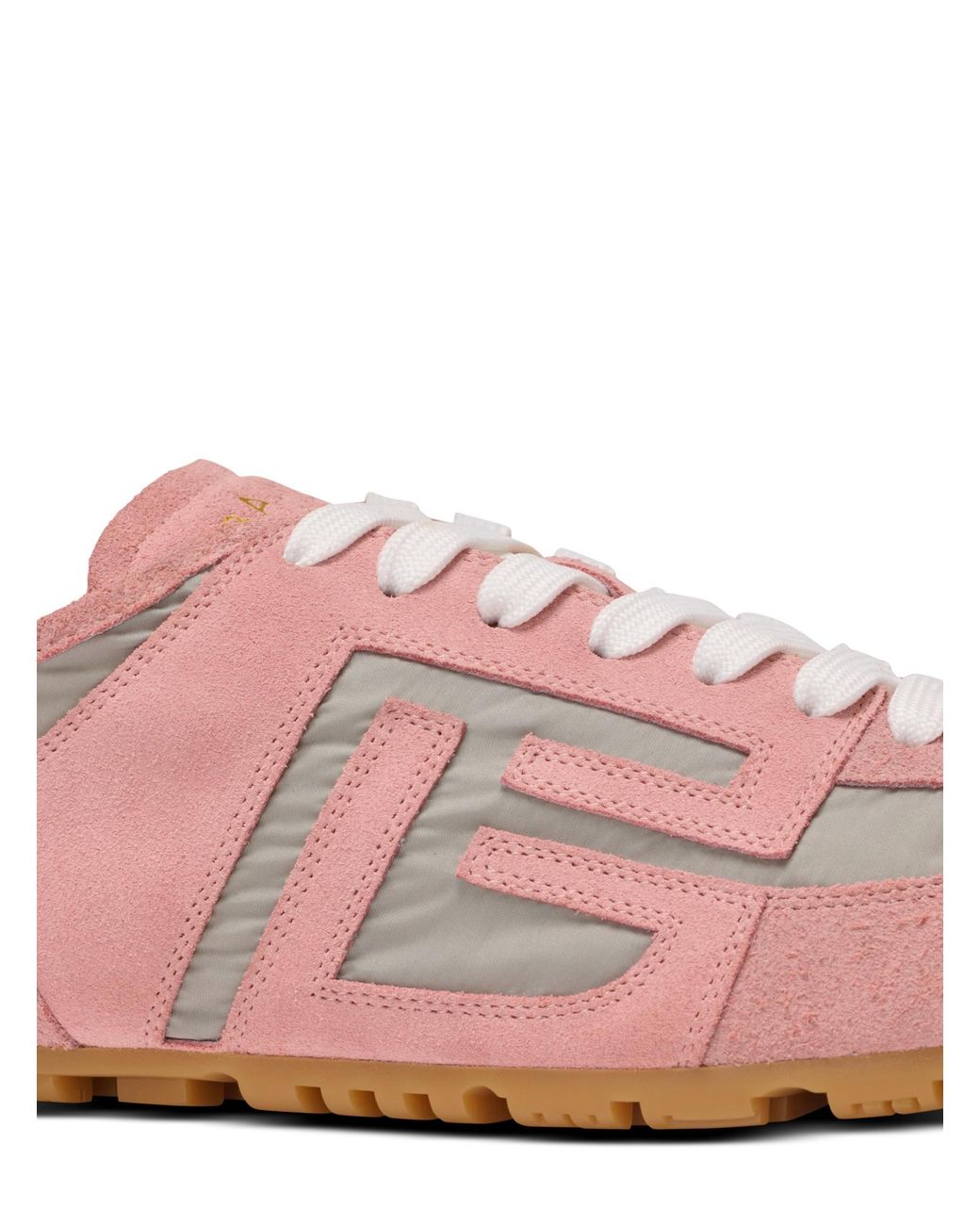 Balmain Pink Racer 45 Trainers