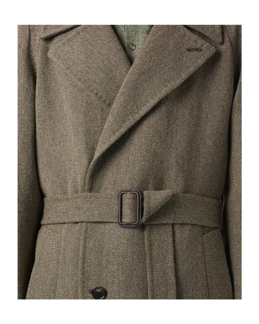 Loro Piana Gray Adrien Coat for men