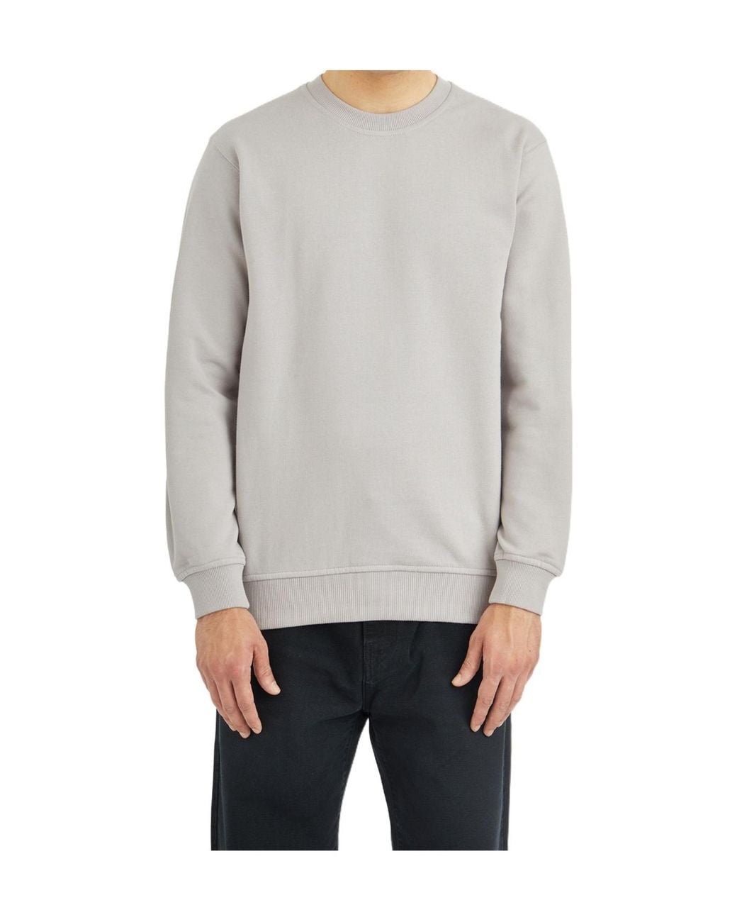 Comme des Garçons Gray Comme Des Garçons Shirt Drop Shoulder Sweatshirt for men