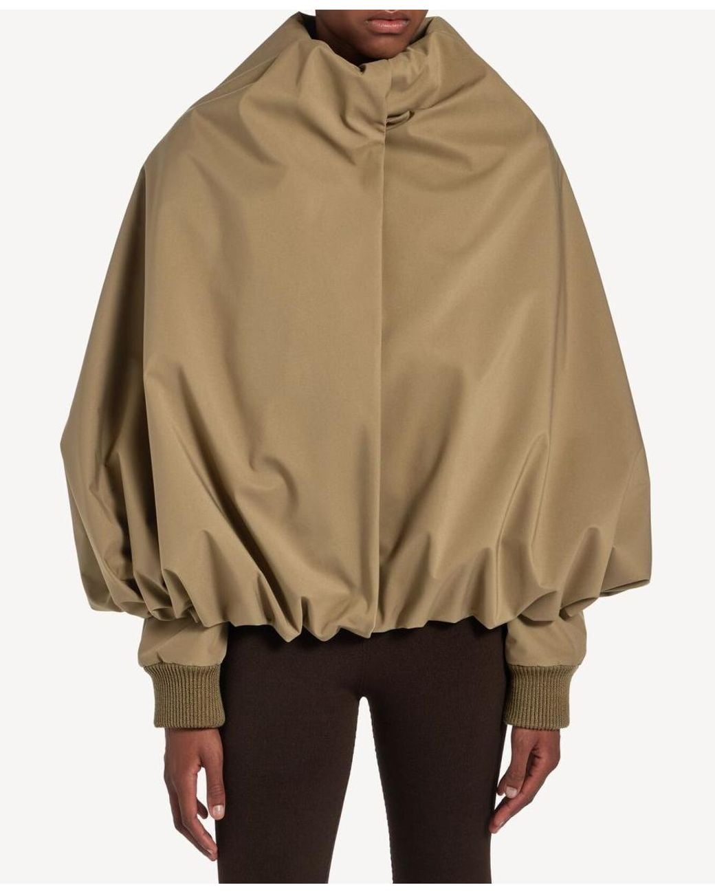 Balenciaga Natural Bomber Cape