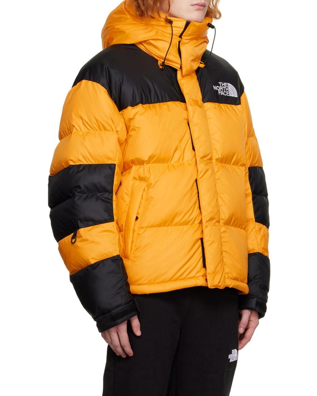 The North Face Orange Hmlyn Baltoro Logo-Print Jacket for men
