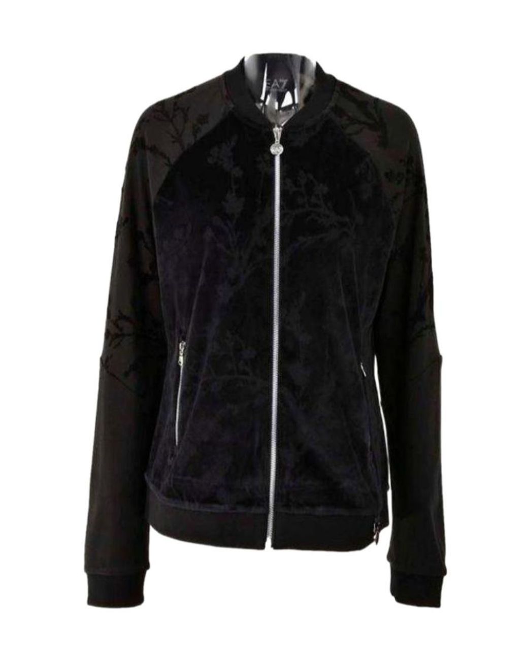 EA7 Blue Logo Casual Jacket