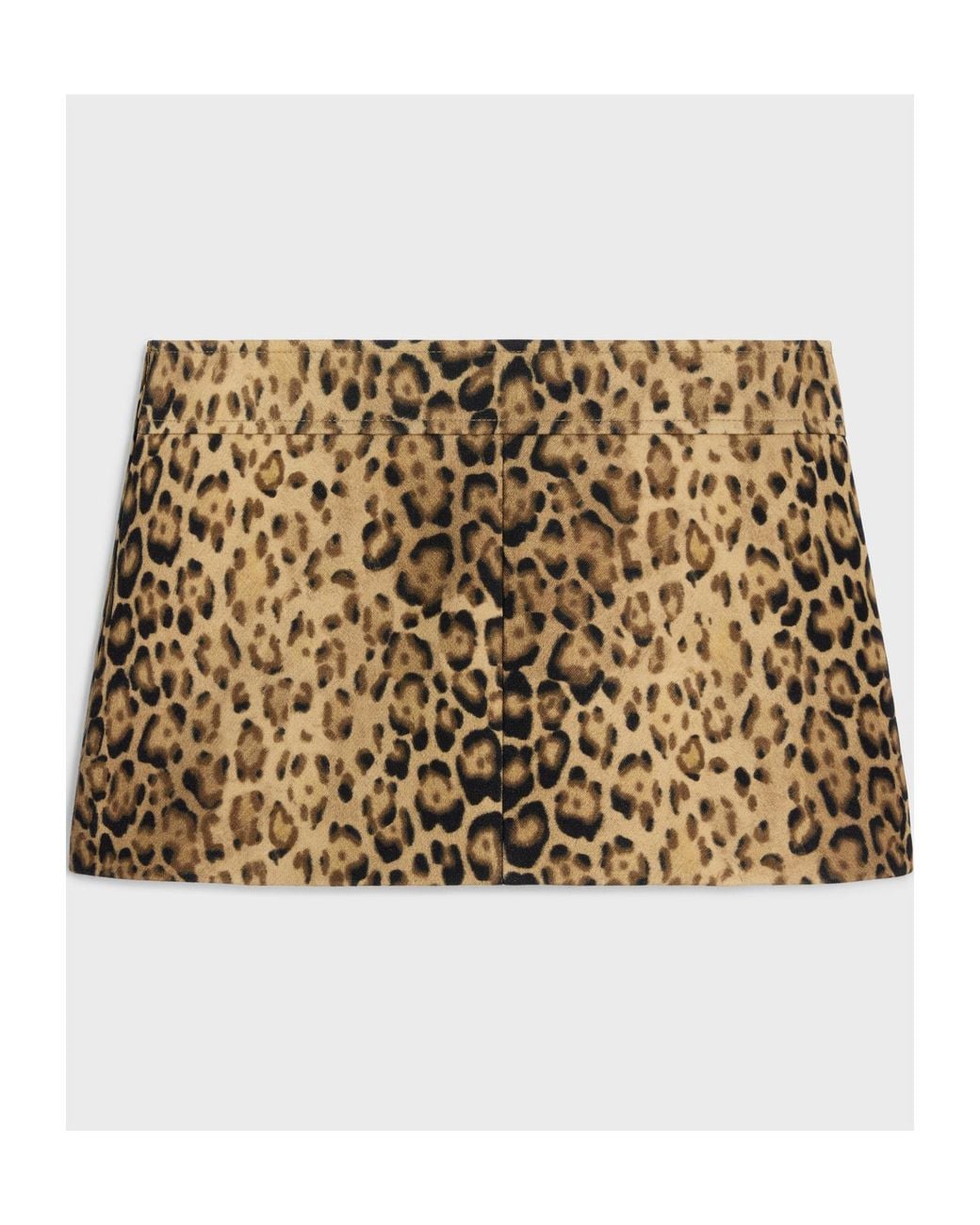 Céline Natural Bandeau Mini Skirt