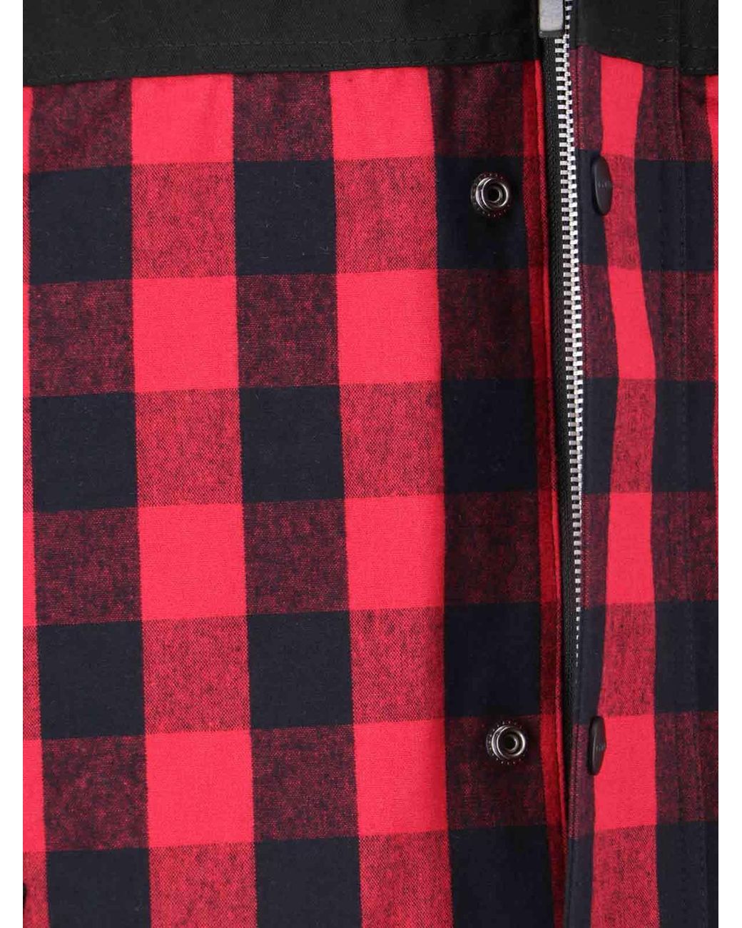 Junya Watanabe Red X Carhartt Wip Checked Technical Jacket for men