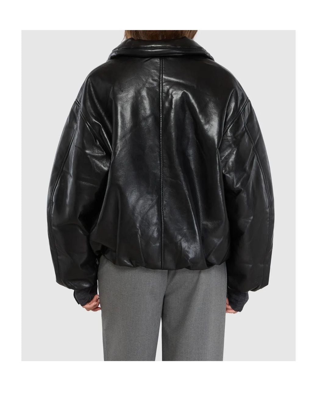 Anine Bing Black Cyrus Oversized Jacket