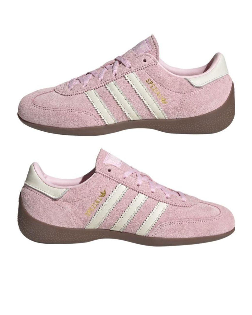 Adidas Pink Handball Spezial Low-Top Sneakers