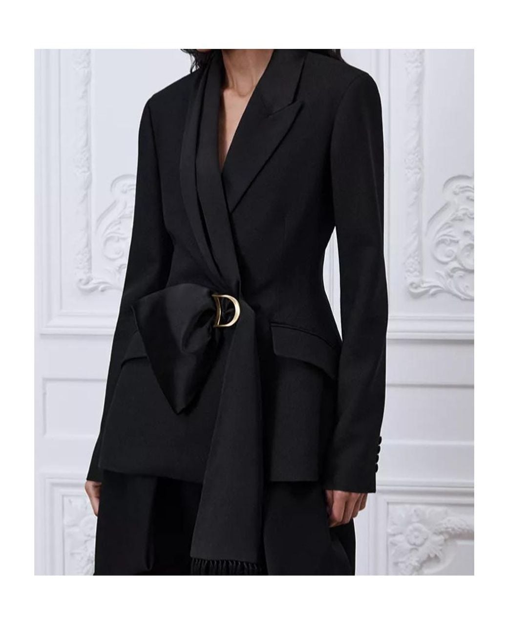 Dior Black Fitted Jacket