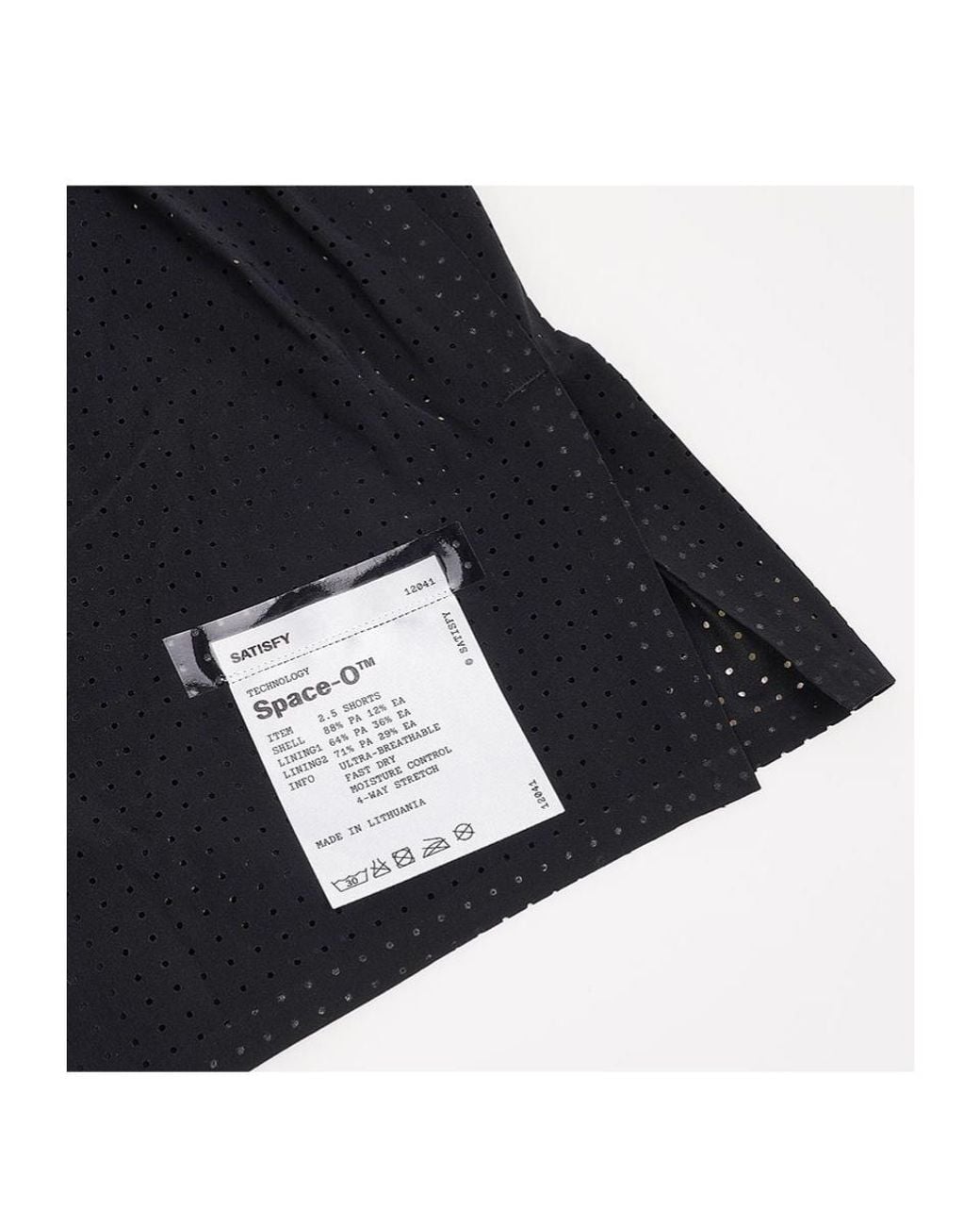 Satisfy Blue Spaceo Drawstring Shorts for men