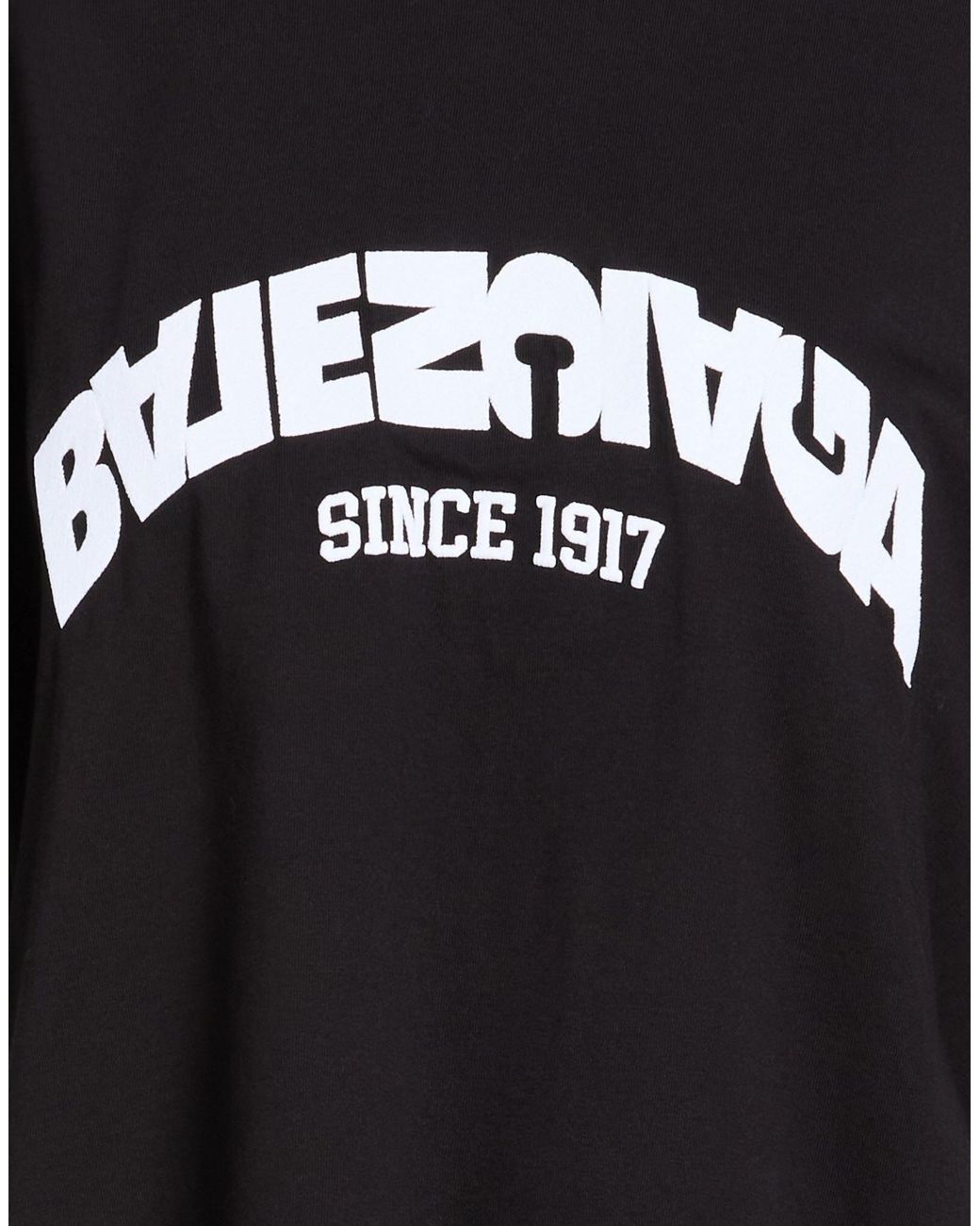 Balenciaga Black Logo Short Sleeve T-Shirt