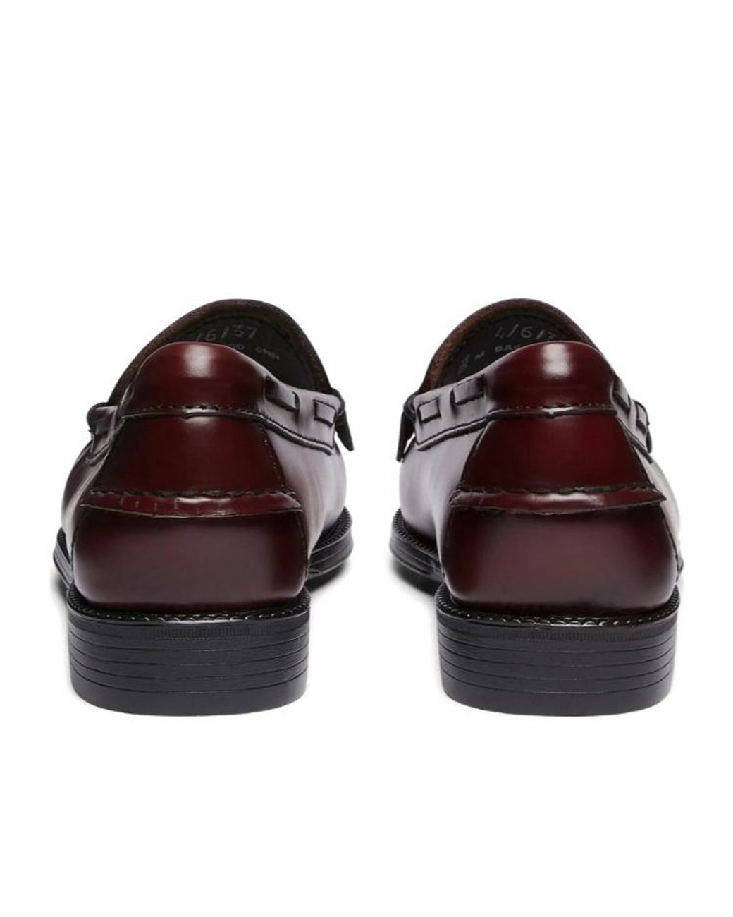 G.H.BASS Brown Tassel-Detail Loafers