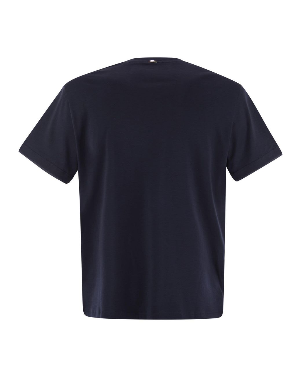 Herno Black Logo T-Shirt for men