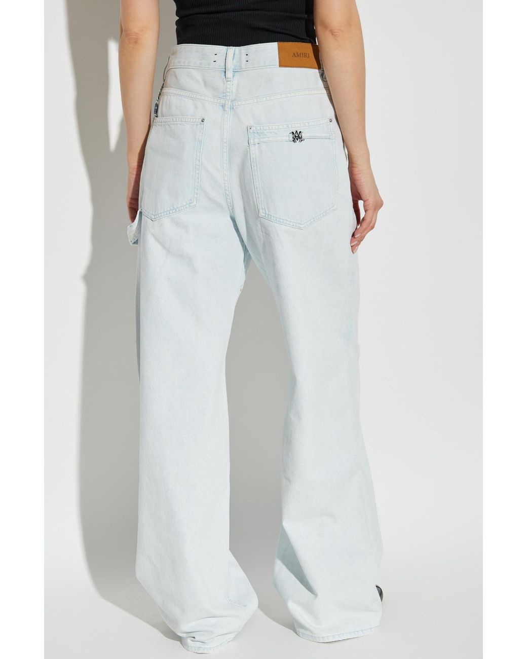 Amiri Blue Straight Jeans