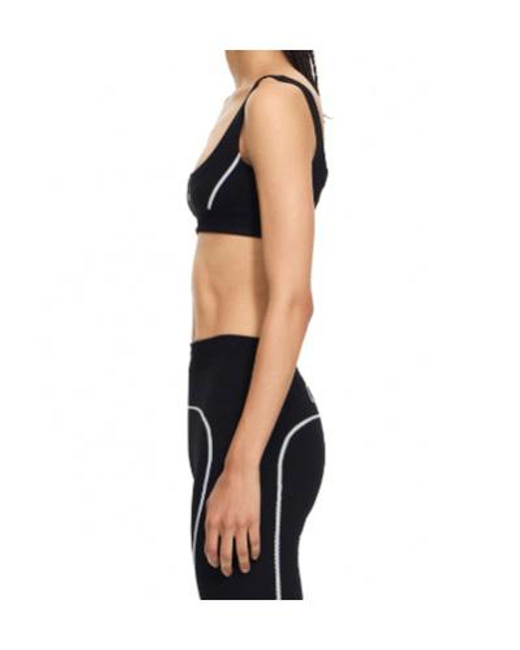 Off-White c/o Virgil Abloh Black Off Stamp Seamless Bra