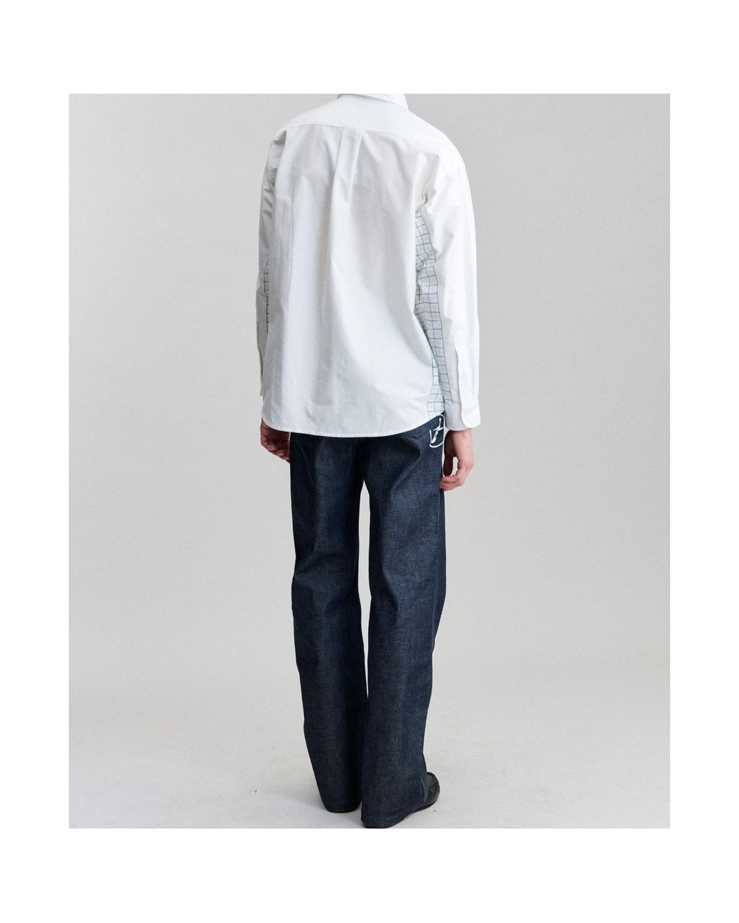 A.P.C. White Jessica O Logo Detail Shirt for men