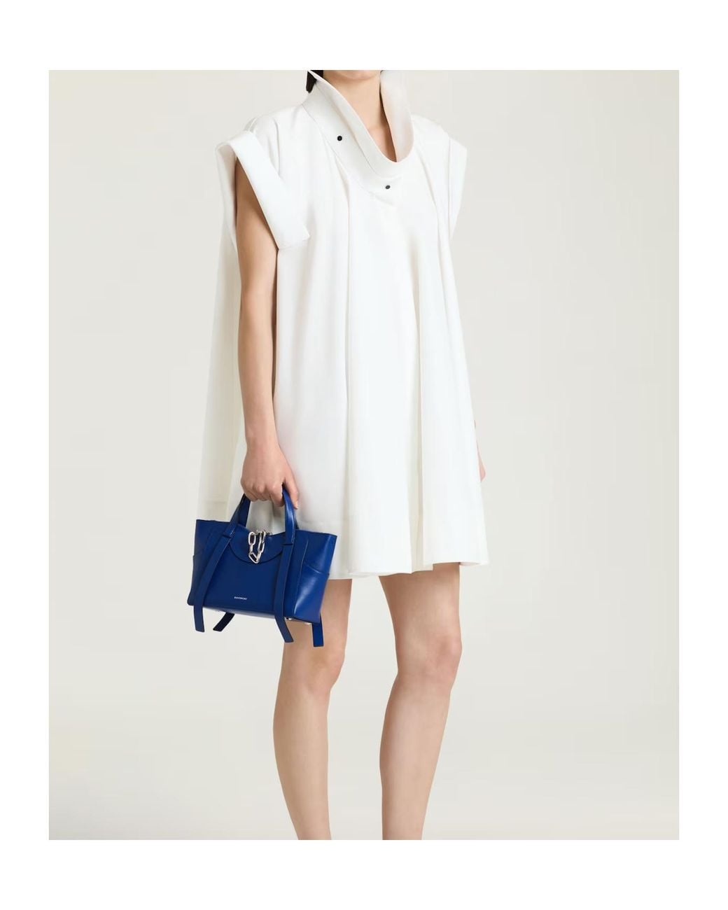 Givenchy White Mini Shirt Dress