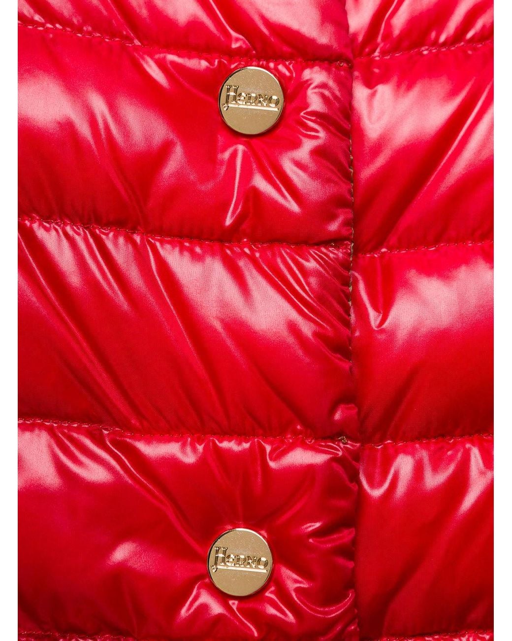 Herno Red Reversible Down Jacket